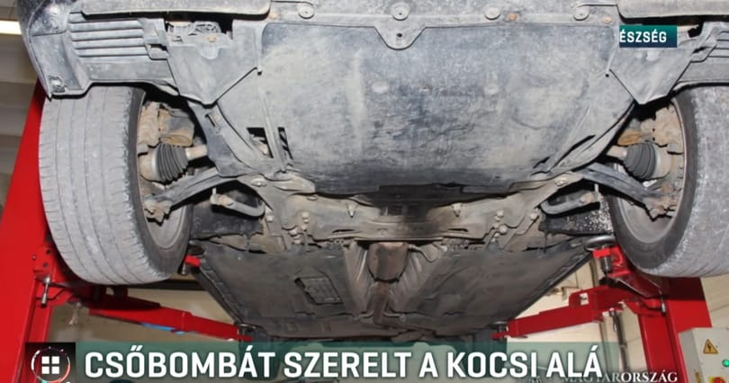 Csőbombát szerelt a válófélben lévő férj felesége új párjának kocsijára