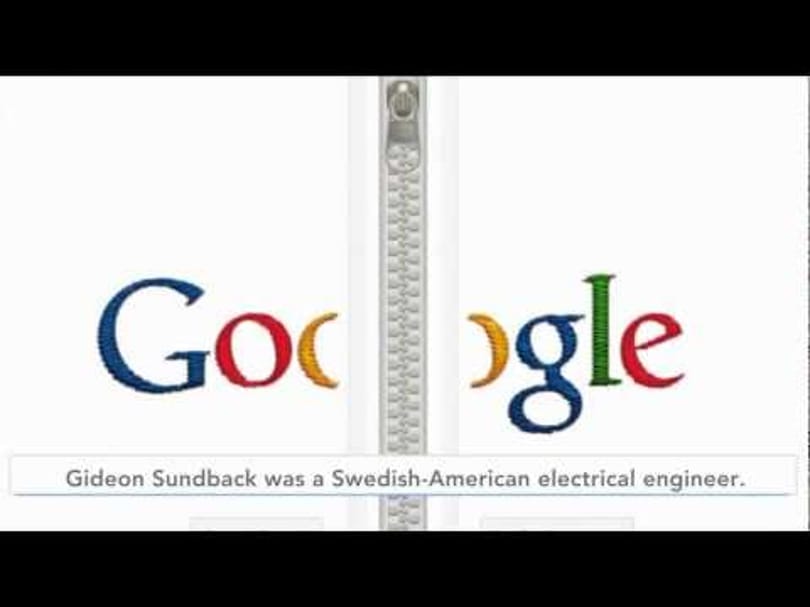 Videó: cipzárral nyílik ma a Google címlapja