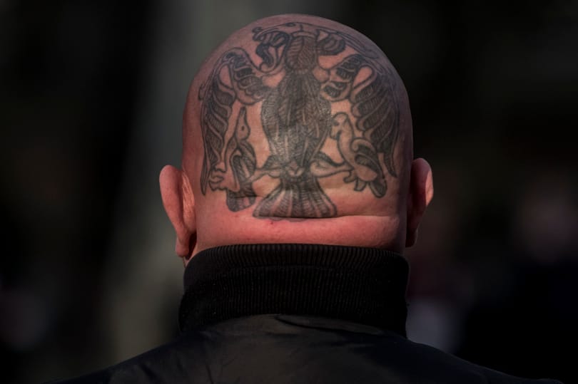 Csillogó koponyák, dühös antifák - így telt a Becsület napja Budapesten (képgaléria)