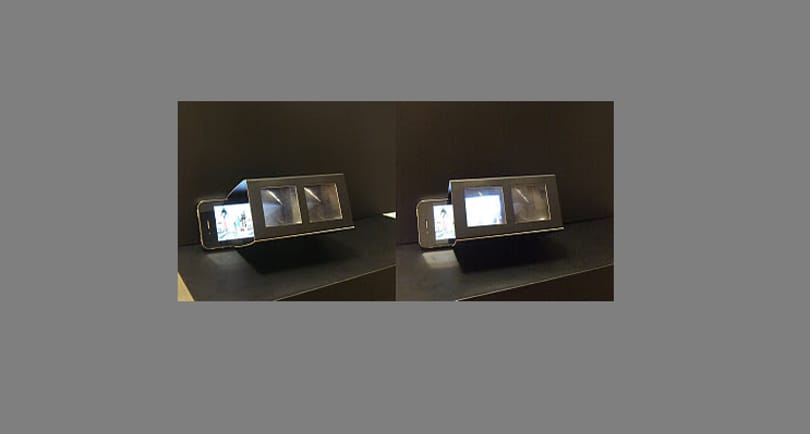 3D-s videózás iPhone-on egy egyszerű dobozzal