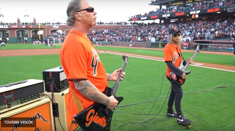 Metallicával indult a baseball meccs San Franciscóban - videó