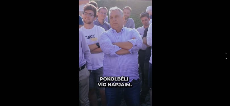 Orbán Viktor a TikTokon árulta el, mi volt a kedvenc könyve fiatalon