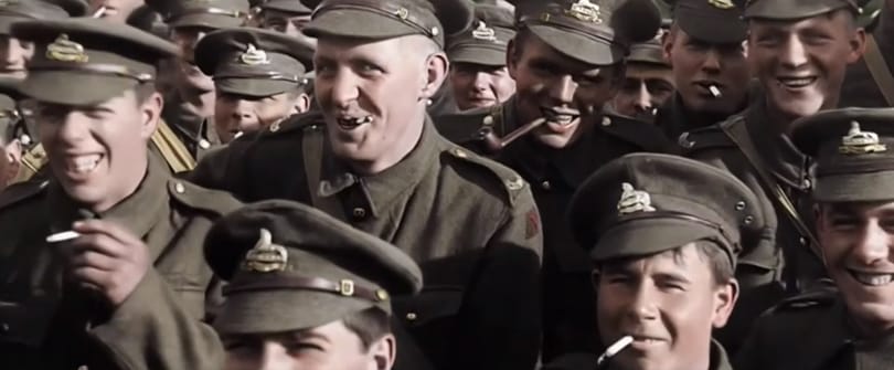 A Gyűrűk Ura rendezője kiszínezte az első világháborút