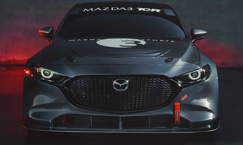Rég volt ilyen erős gyári Mazda: 350 lóerő és hatalmas hátsó szárny az új 3-ason