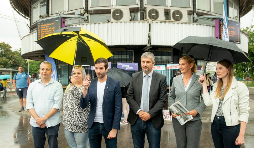 Már az előválasztás első napján kézzelfogható volt a feszültség Zuglóban