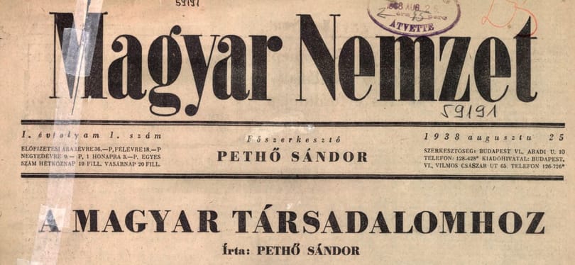Így mondatta le a hatalom 80 éve a Magyar Nemzet főszerkesztőjét