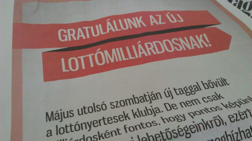 Orbánék nagyot kaszáltak a lottón