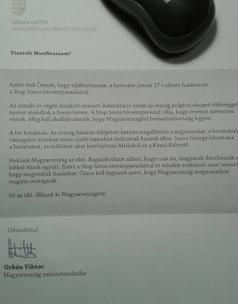 Már érkezik az újabb levél Orbán Viktortól