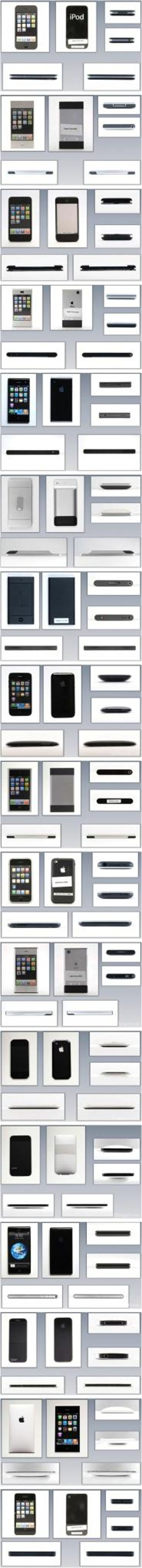 Fotók: az iPhone kiadása előtti összes prototípus