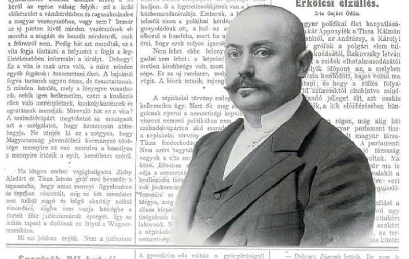 1903-tól 1944-es betiltásáig működött a legendás Gajári Ödön lapja a „liberálizmus napfényében”