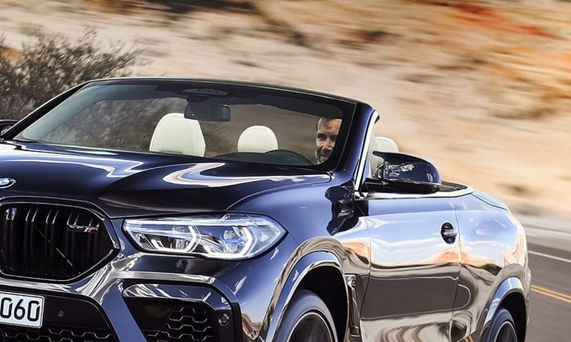 Kabrió dizájnterv készült a vadonatúj BMW X6 M-ből