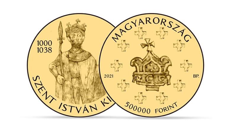 Félmillió forintos érmét is kibocsát a jegybank