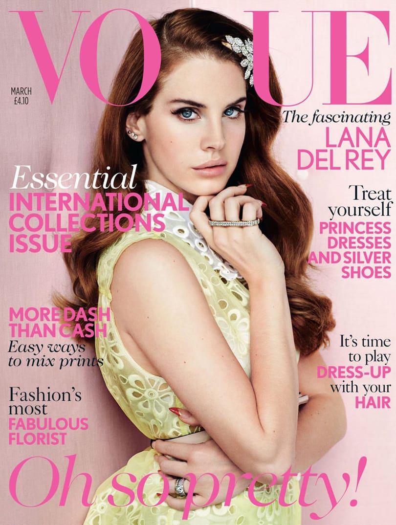 Lana Del Rey a Vogue címlapján