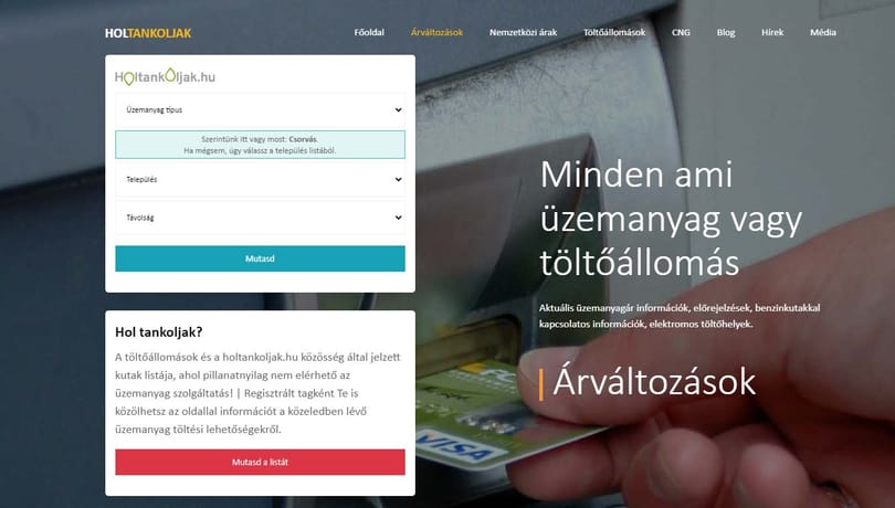 Alternatív címen érhető el a Holtankoljak.hu, mivel az eredeti oldal leállt