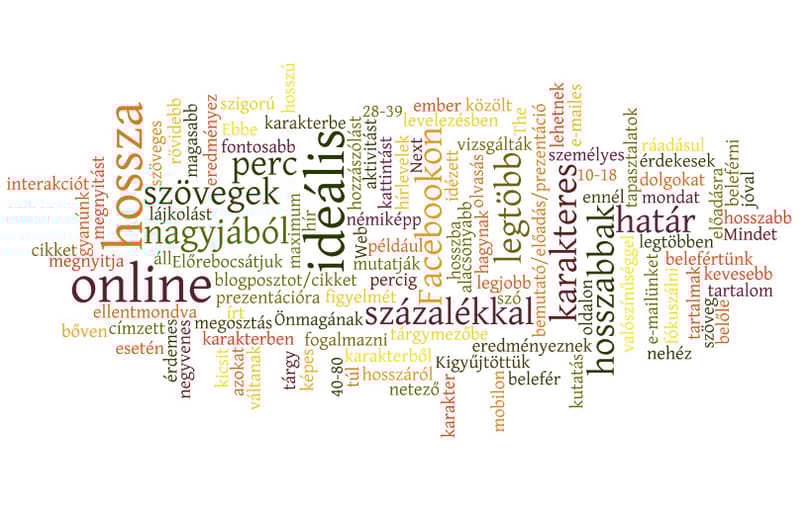 Mit milyen hosszan érdemes megírni a neten?