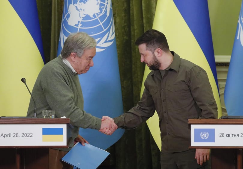 Zelenszkij: Ukrajna az ENSZ Alapokmányát is védi