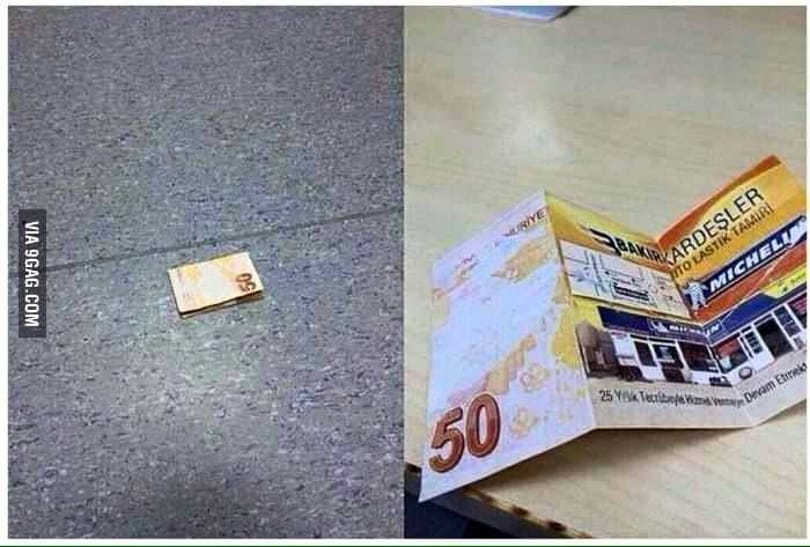 Ezért a szórólapért ön is garantáltan lehajolna!