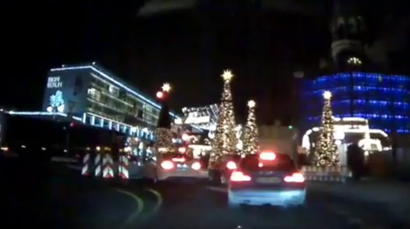 Videón a berlini kamionos terrortámadás