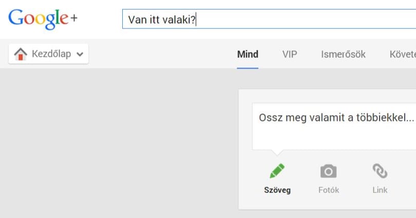 A Google közösségi oldala hivatalosan is 