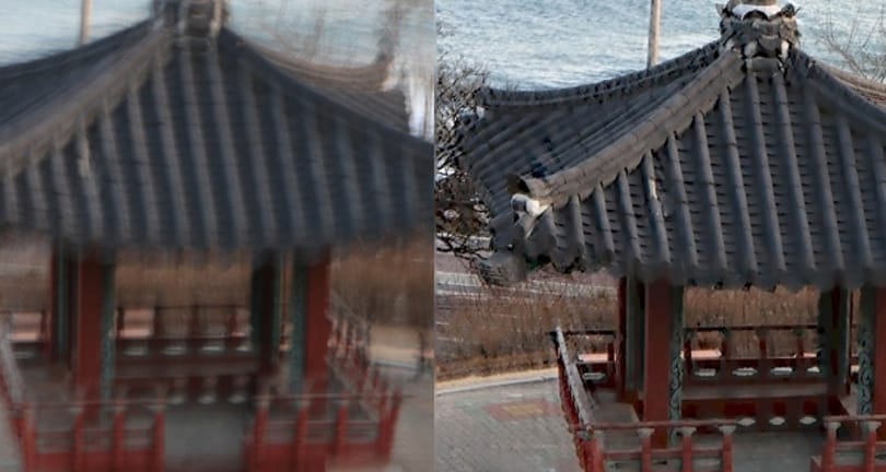 Működés közben az új Photoshop filter, a deblur – képek