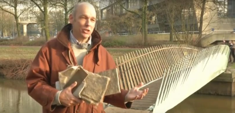 Kannabiszból csináltak hidat a holland egyetemisták
