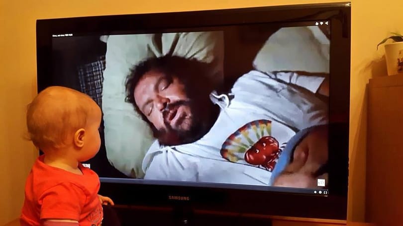 Fotó: Bud Spencer legifjabb magyar rajongóját köszöntötte