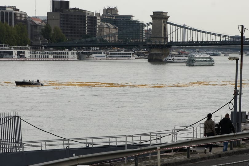 Így úsztatják a gumikacsákat Budapesten