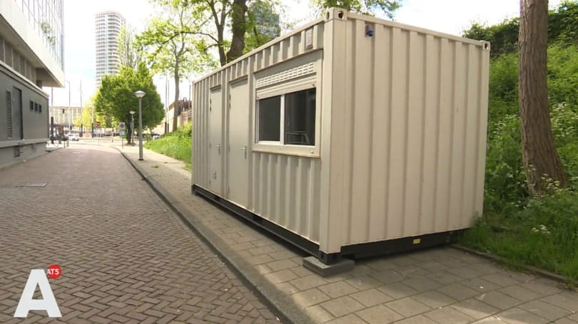 Konténert adott ki szobaként egy leleményes holland