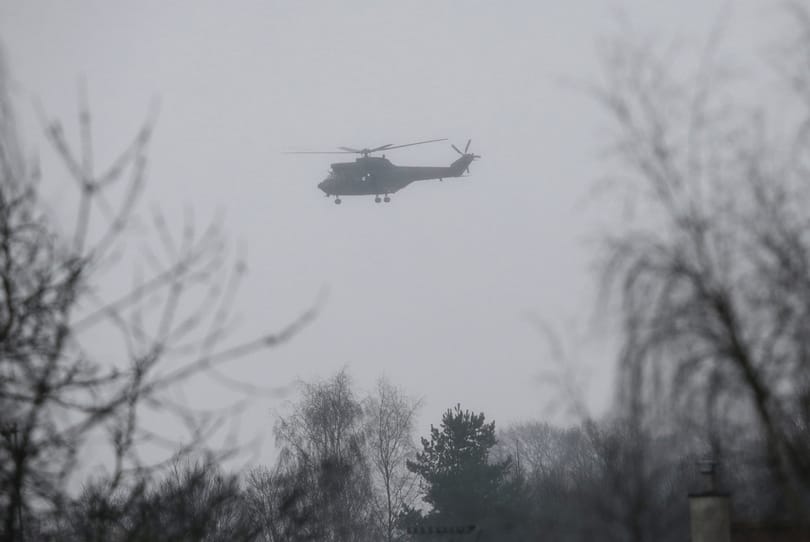 Lezuhant egy helikopter a szomszédban – hat halott