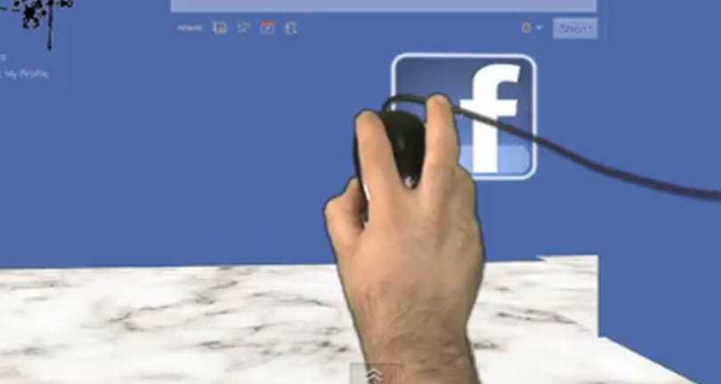 Kirabolta a netkávézót - de nem jelentkezett ki a Facebookból