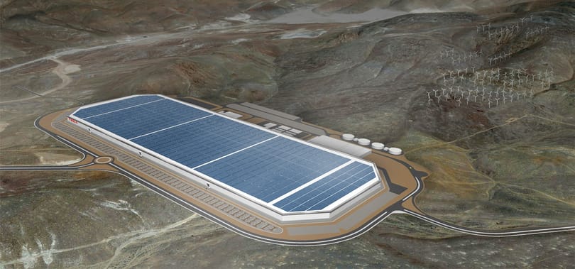 Így néz ki a Tesla hatalmas épülő gyára madártávlatból - videó
