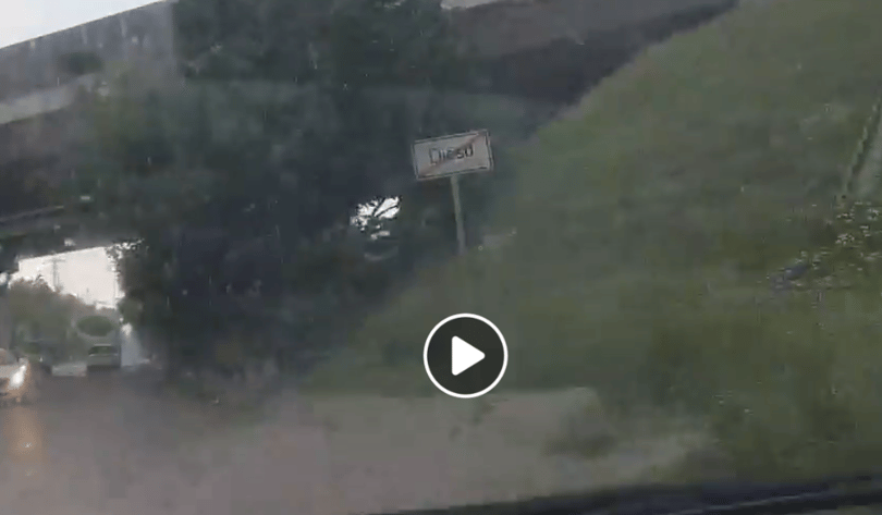 Hatalmas eső zúdult Érdre és Diósdra - videó
