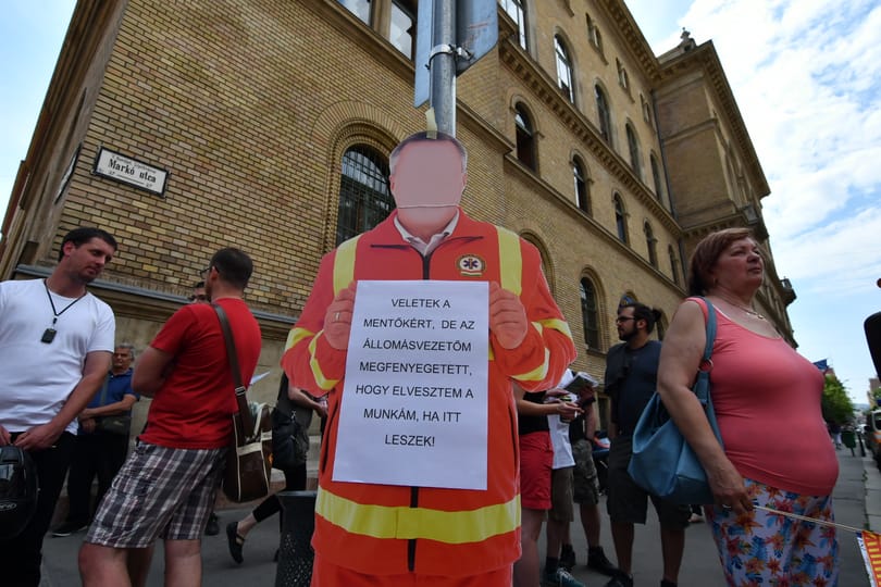 A szakszervezet szerint a mentősök egy részének csak látszólagos béremelés jutott