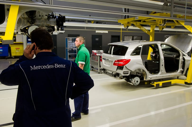 A Magna Kft. gyárt kárpitot a kecskeméti Mercedesekbe