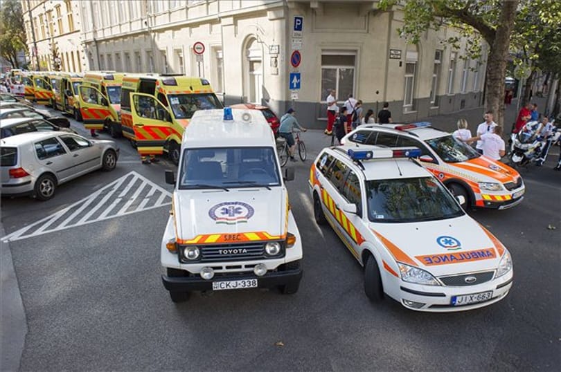 A magyar mentőautók átlagéletkora 7 év alá csökkent