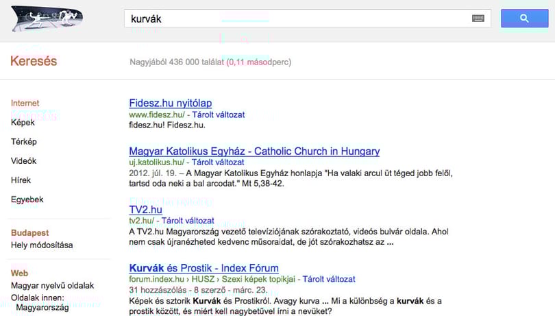 Meghökkentő kereséssel juthatunk a Fidesz és a Katolikus Egyház honlapjára
