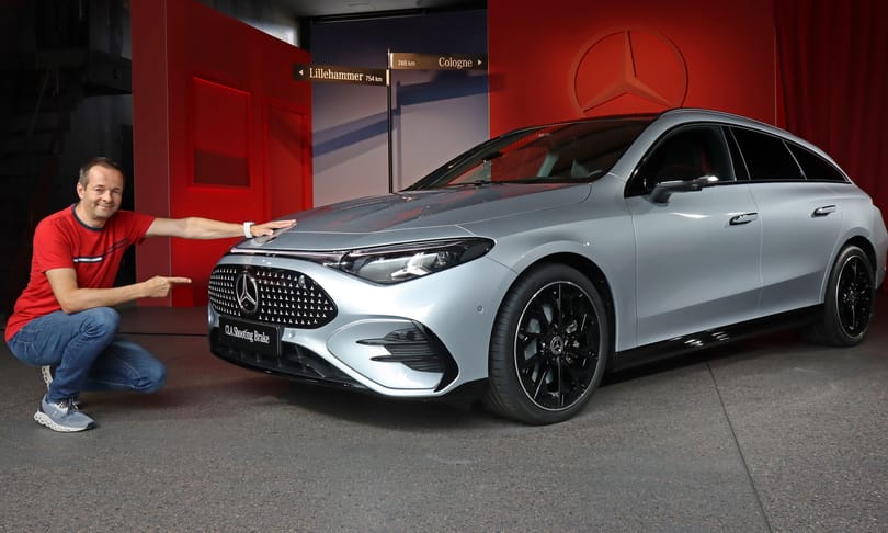 Itt az új Mercedes CLA sportkombi: beültünk a 761 kilométeres hatótávú villanyos puttonyosba