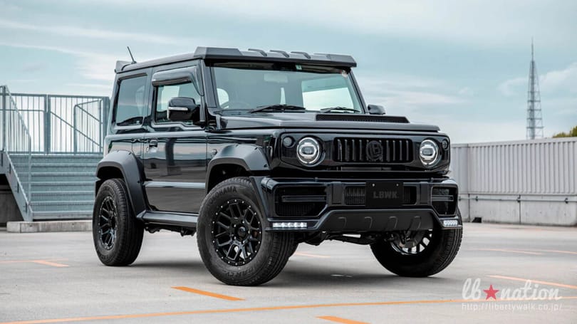 Japánok csináltak mini Mercedes G-osztályt a Suzuki Jimnyből