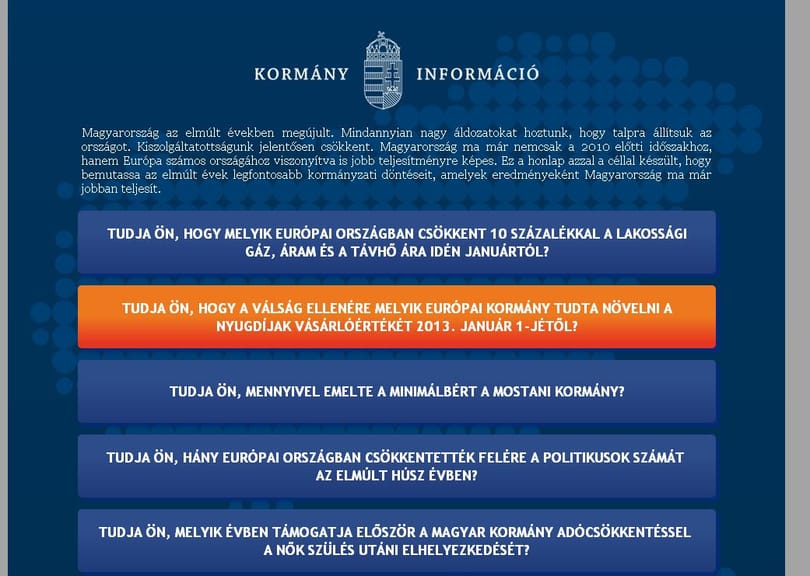 Minden nagyon szép, minden nagyon jó
