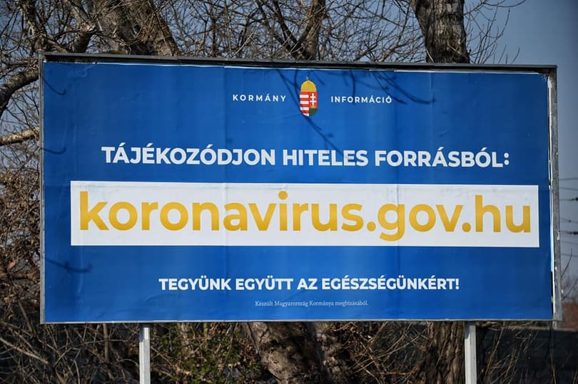 Elindult az új kormányzati plakátkampány – most a koronavírusról