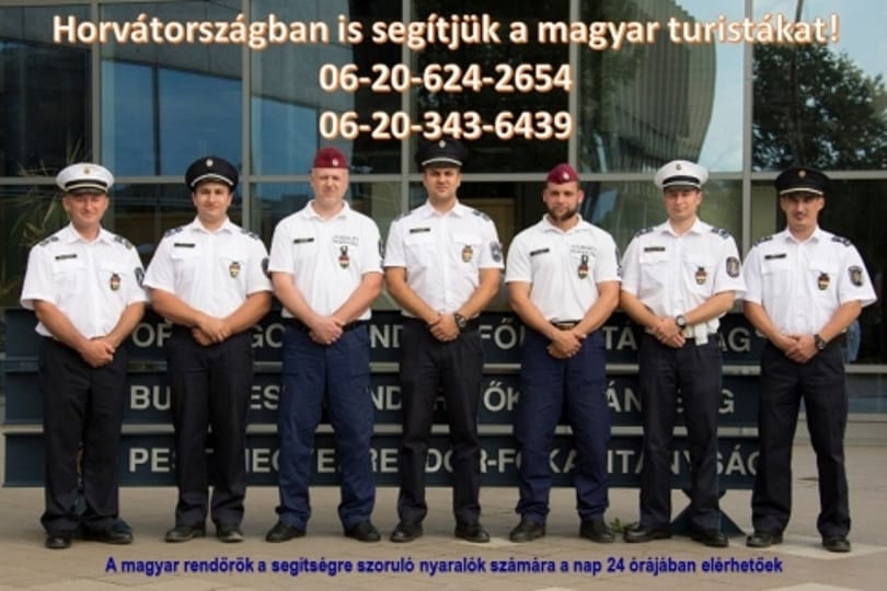 Az elmaradhatatlan nyári hír: magyar rendőrök érkeztek Zadarba