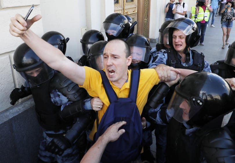 Újabb tüntetések Moszkvában