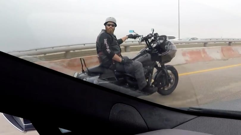 Fotó: ennél viccesebb motoros 