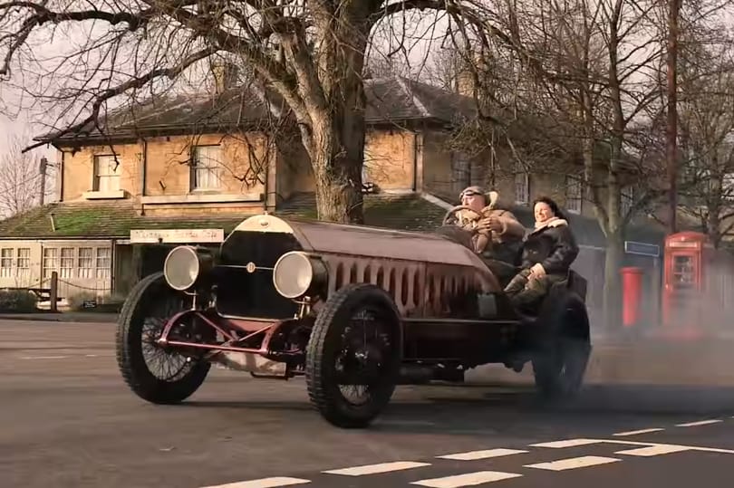 Ilyen, ha egy 1905-ös Fiatba egy repülőgépmotort szerelnek – videó