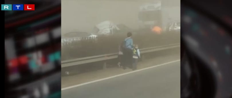 Kockáról kockára elemzi a rendőrség az M1-es tömegbaleset felvételeit
