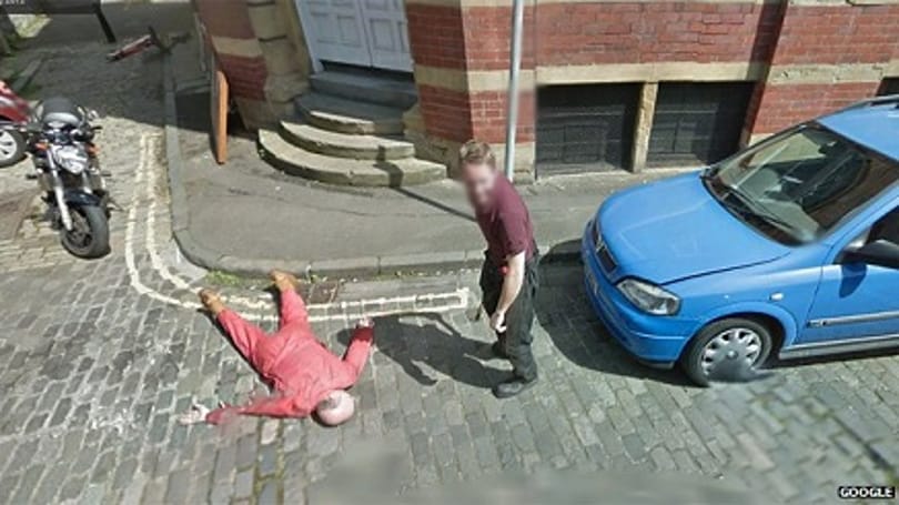 Gyilkossággal viccelődtek a Google Street View-n