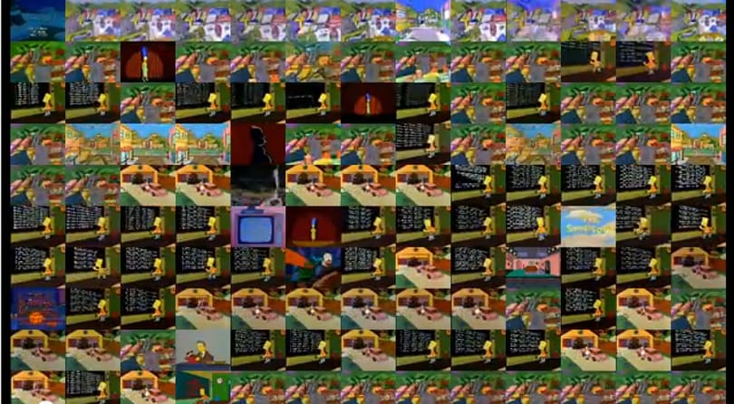Különleges videó: több mint 100 Simpson-epizódot nézhet egyszerre [videóval]