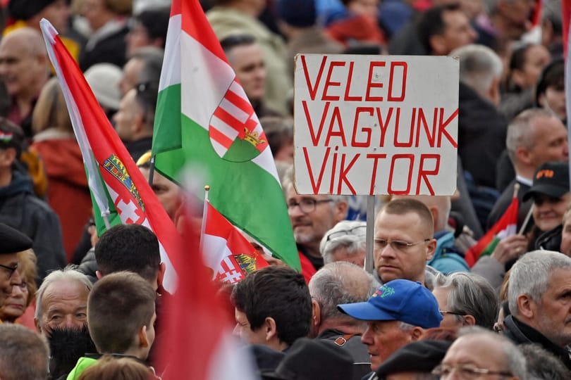 24 óra alatt kilencszer adta le az M1 Orbán Viktor március 15-i beszédét