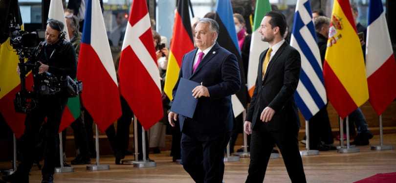 És akkor Orbán kiment, hogy Ukrajna bejöhessen