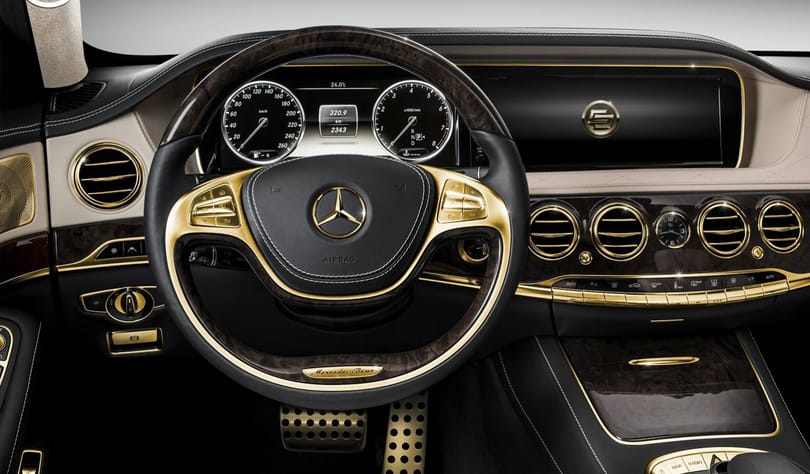 Színarany belsőt terveztek a Mercedes-Benz S-osztályhoz